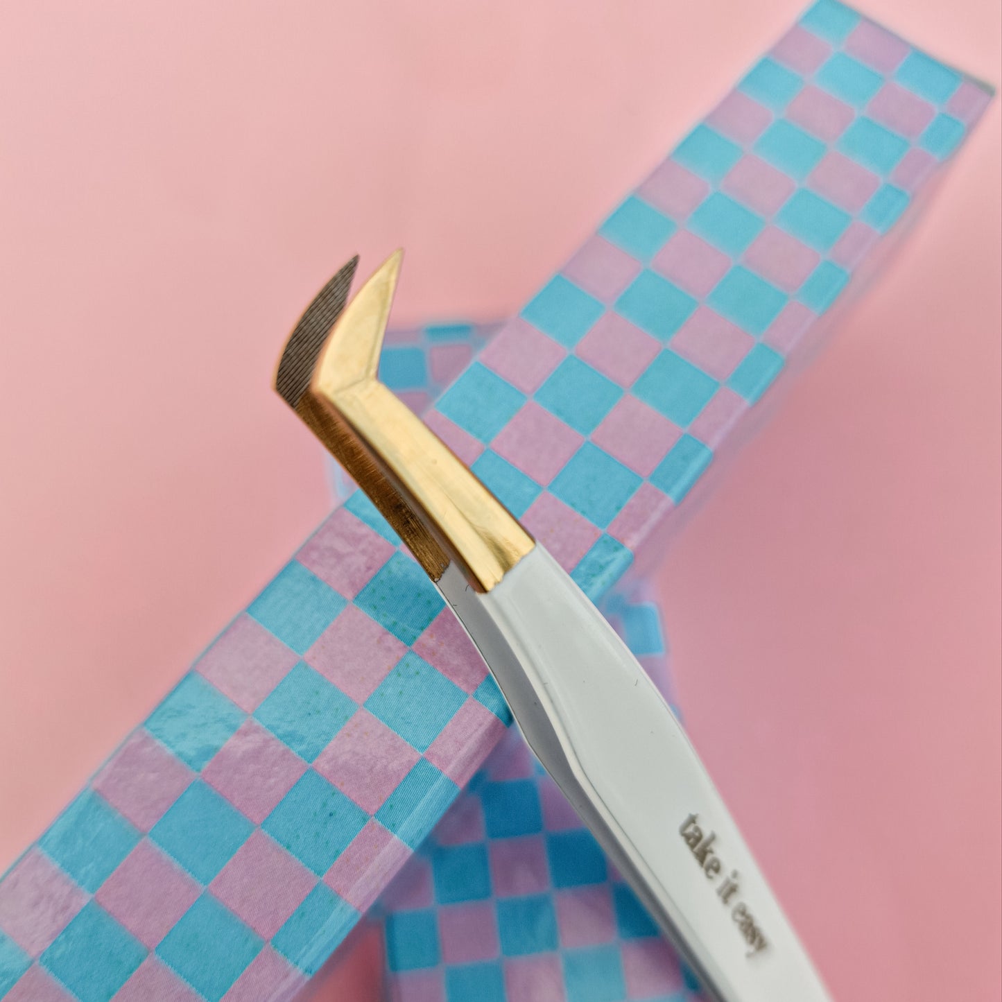 "Take it easy" Volume Tweezer with Microfiber Tip