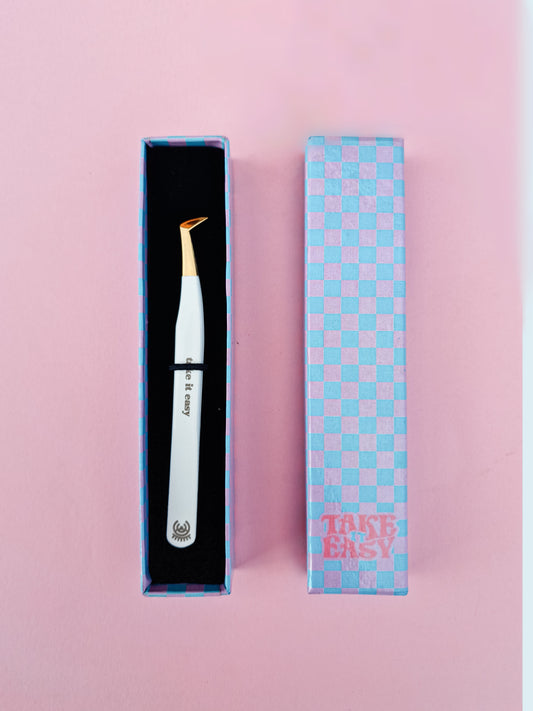 "Take it easy" Volume Tweezer with Microfiber Tip