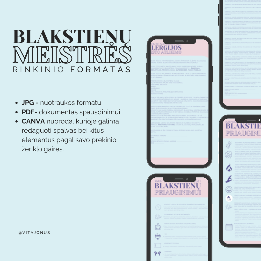 Blakstienų meistrių formos